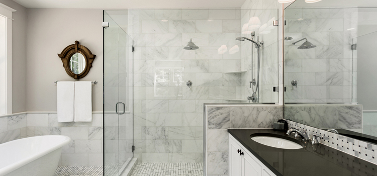 bathroom shower door installation in Hermosa Beach